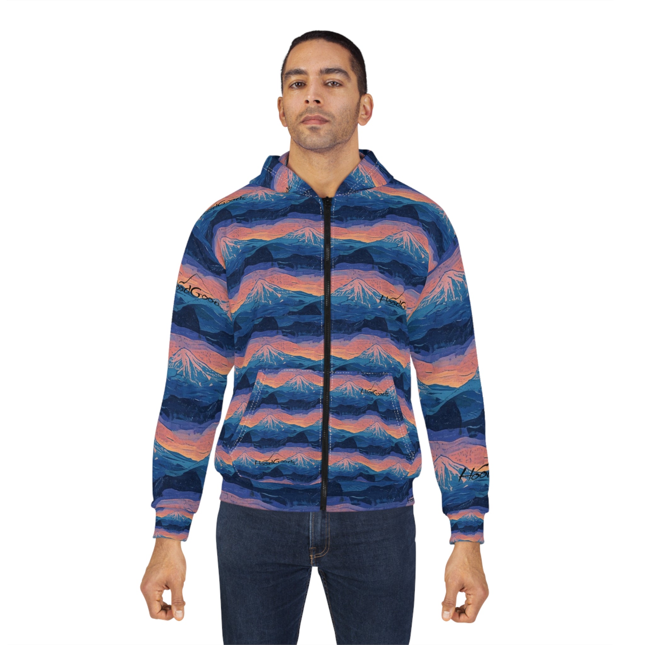 Mountain Sunrise~Zip Hoodie