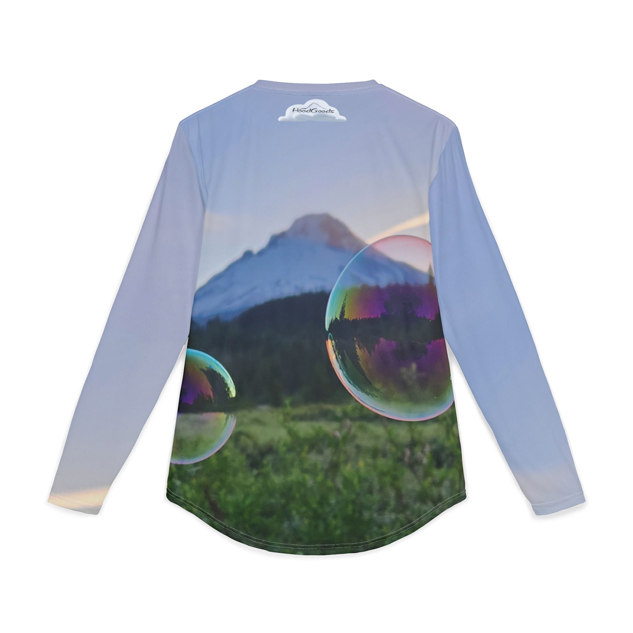 Mt. Hood at dawn Men's UV Protection Long Sleeve Shirt