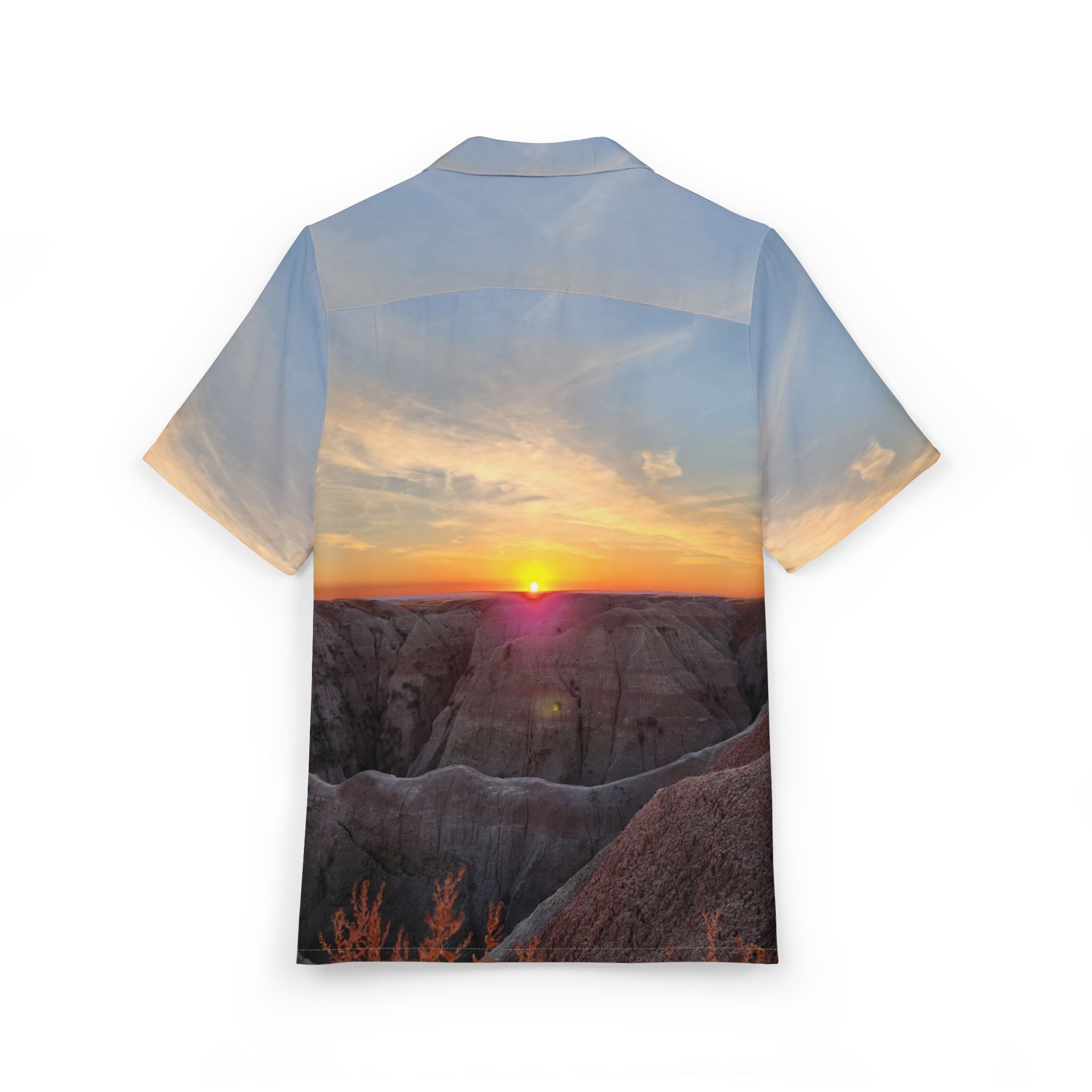 Unisex Hawaiian Button-Down Shirt (AOP)