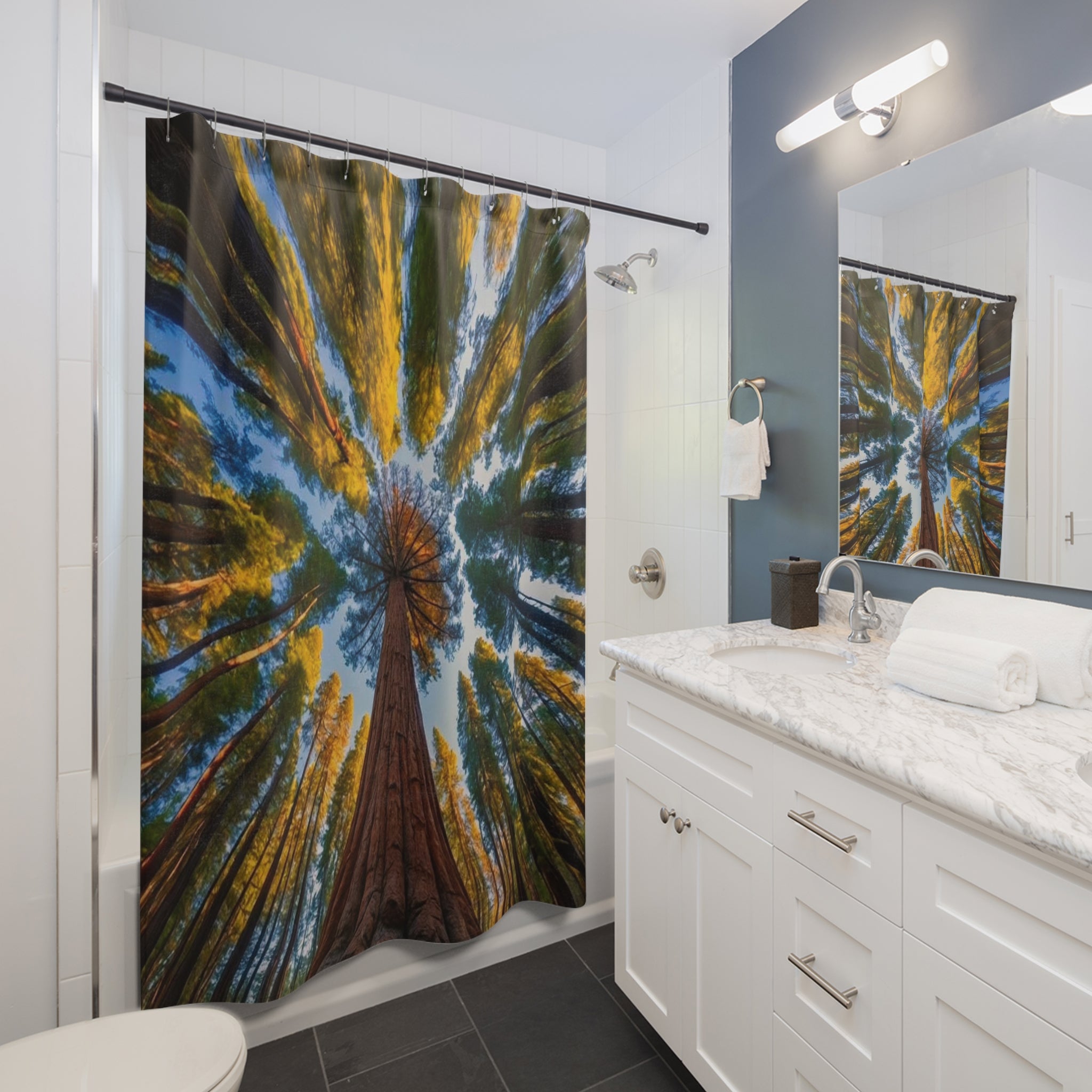 lost in the Red woods~Shower curtain