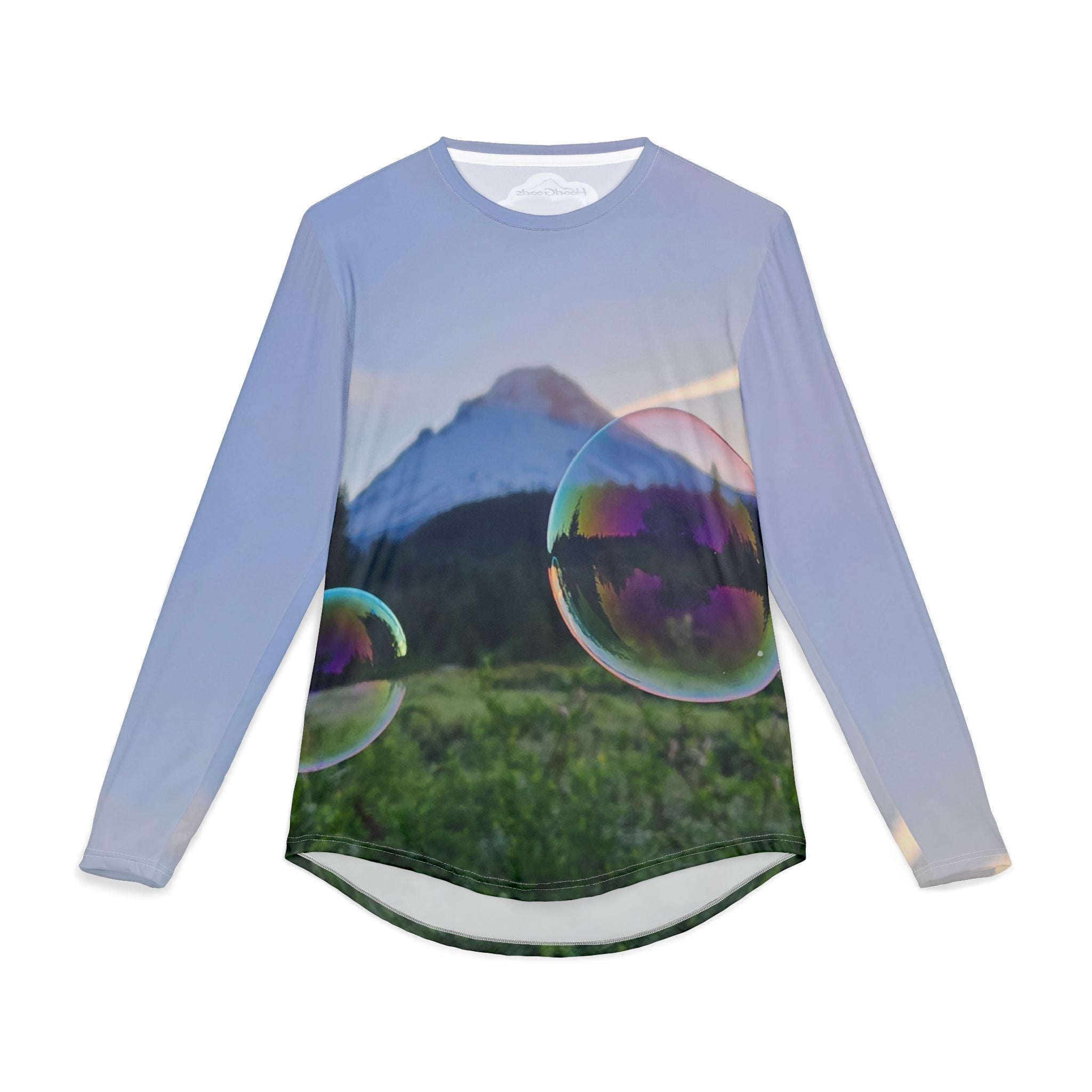 Mt. Hood at dawn Men's UV Protection Long Sleeve Shirt