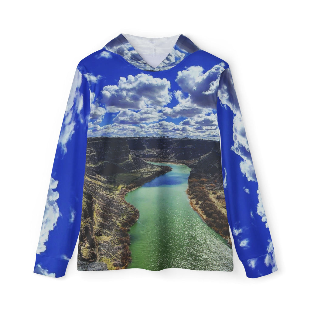 Rogue River Rafting Hoodie — Men's Lightweight Sports Warmup