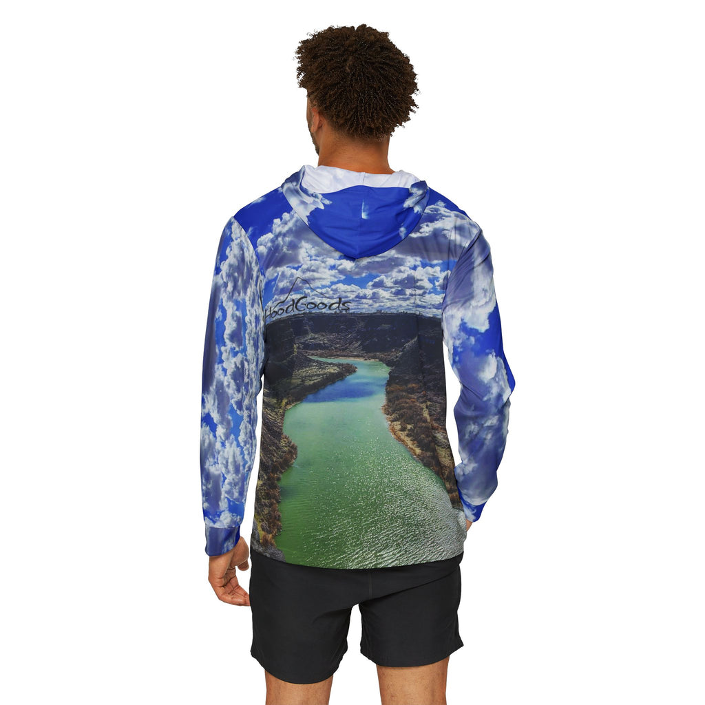 Rogue River Rafting Hoodie — Men's Lightweight Sports Warmup