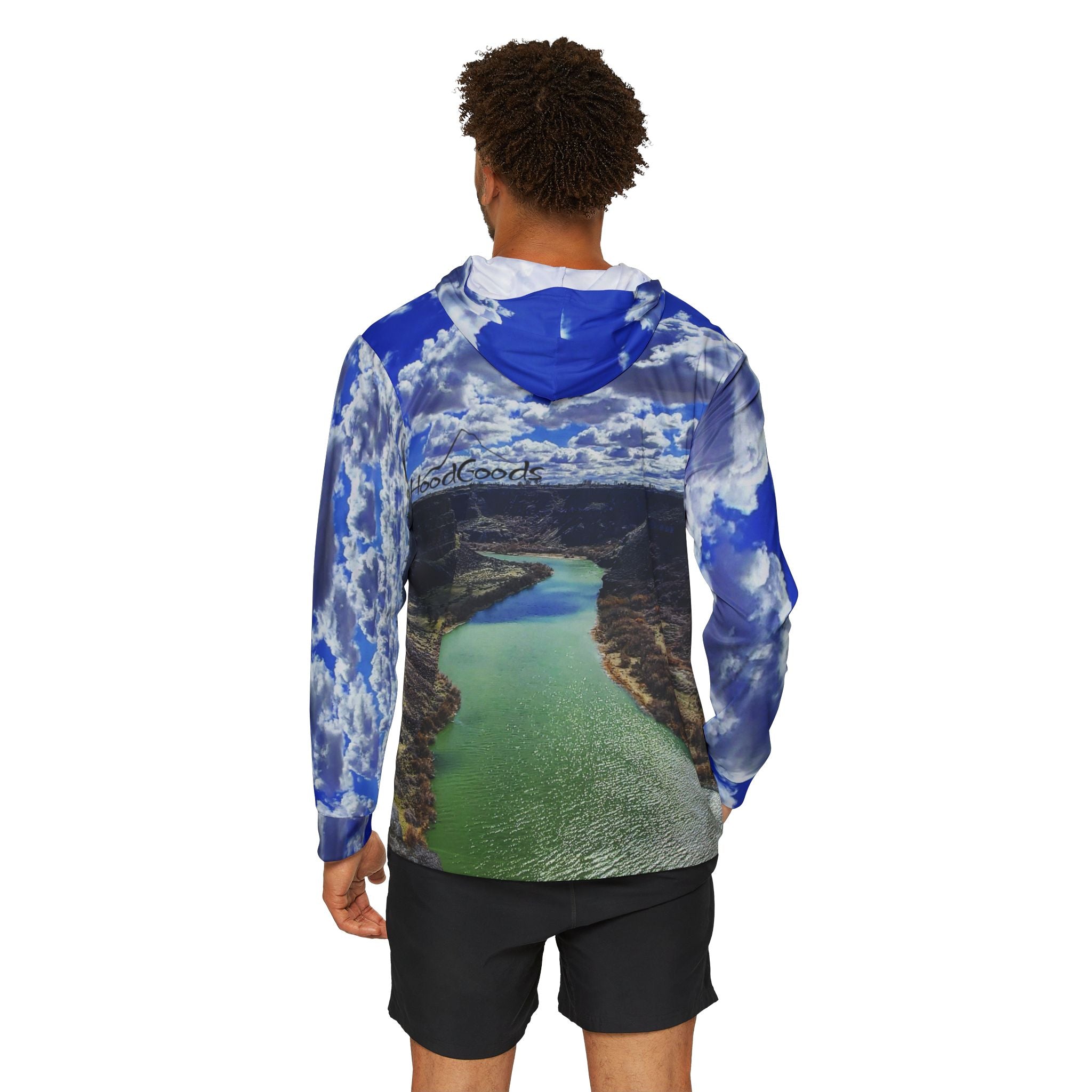 Rogue River Rafting Hoodie — Men's Lightweight Sports Warmup