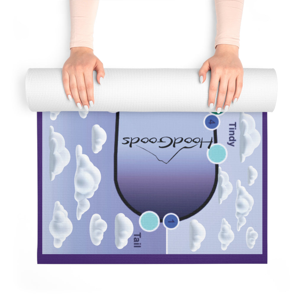 Snowboard Yoga Mat~Soft Foam Yoga Mat for indoor & Outdoor Practice