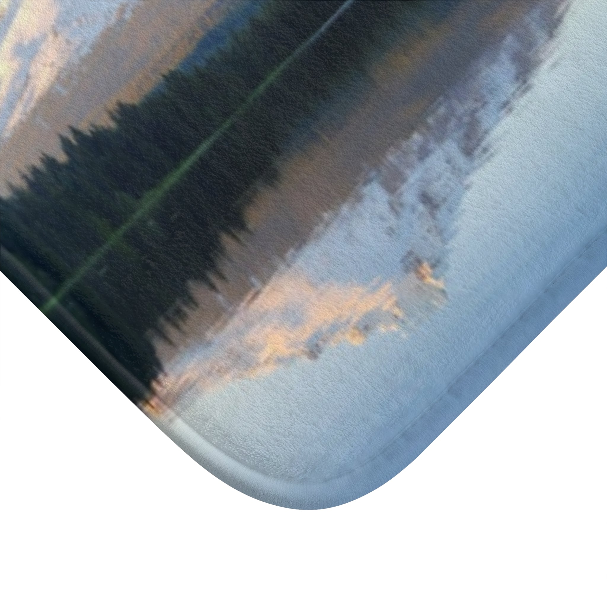 Mt. Hood At Sunset~Scenic Bath Mat