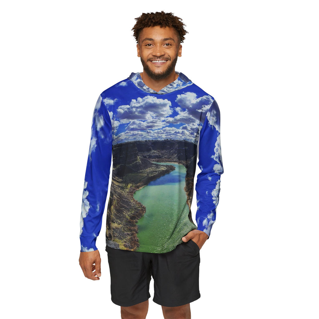 Rogue River Rafting Hoodie — Men's Lightweight Sports Warmup