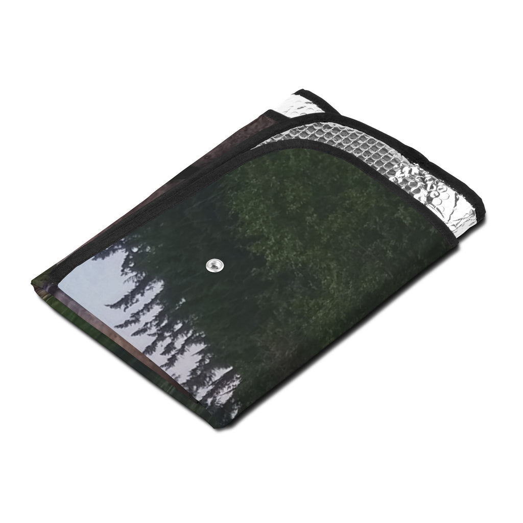 Mt. Hood from Trillium Lake Car Sun Shade