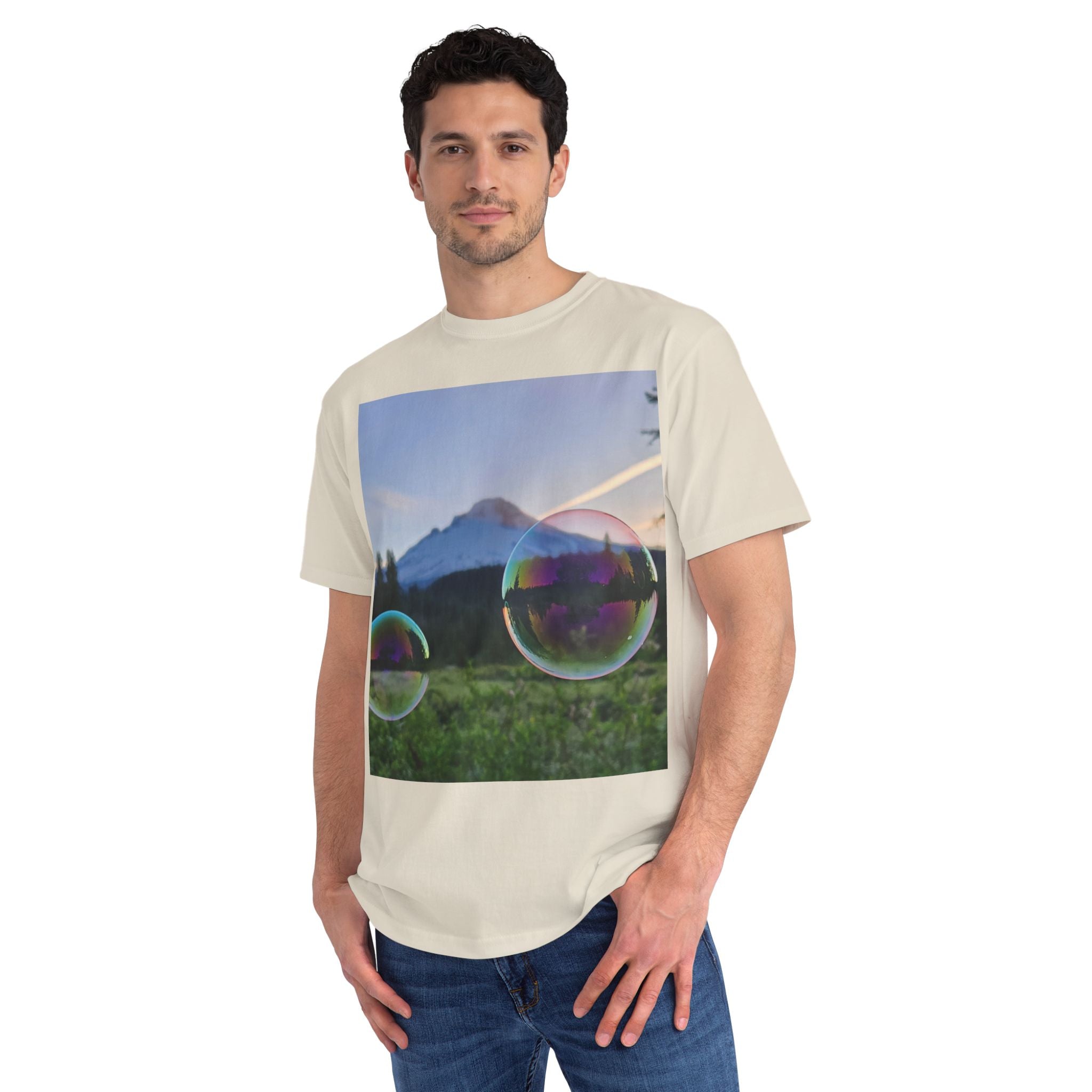 Mt. Hood Sunset Mountain~ T-Shirt moisture wicking