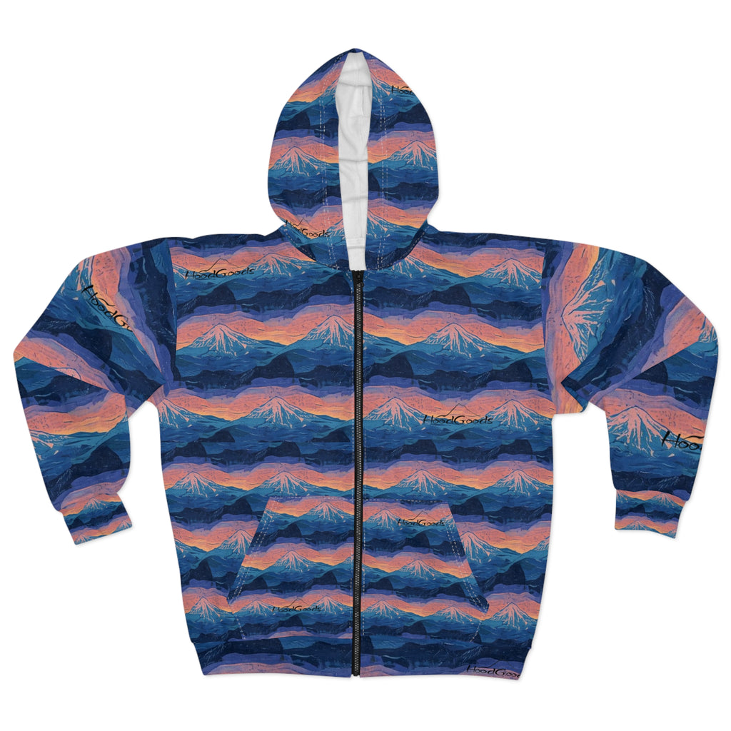Mountain Sunrise~Zip Hoodie