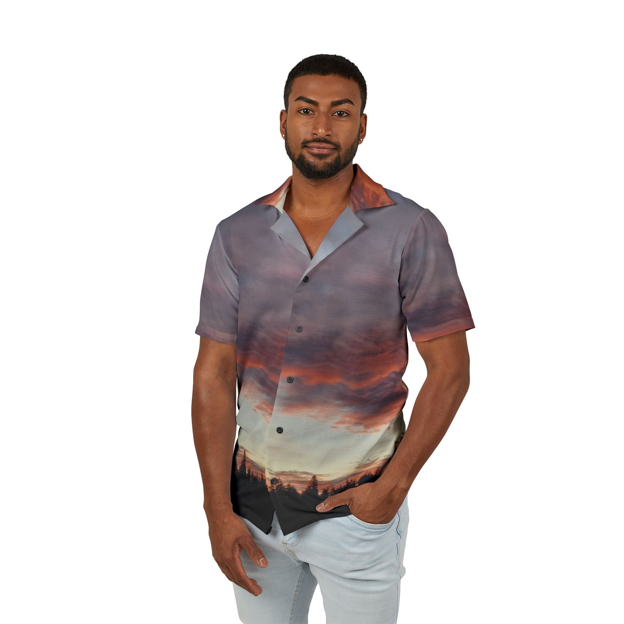 Sunset vibe~Hawaiian shirt