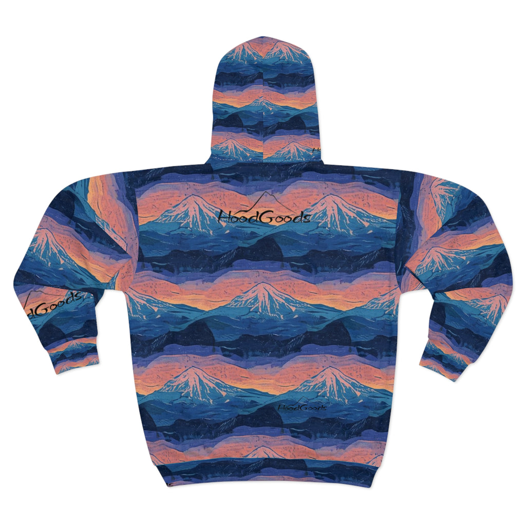 Mountain Sunrise~Zip Hoodie