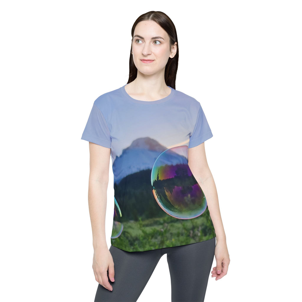 Mt. Hood Bubbles ~ Magical bubble landscape Tee