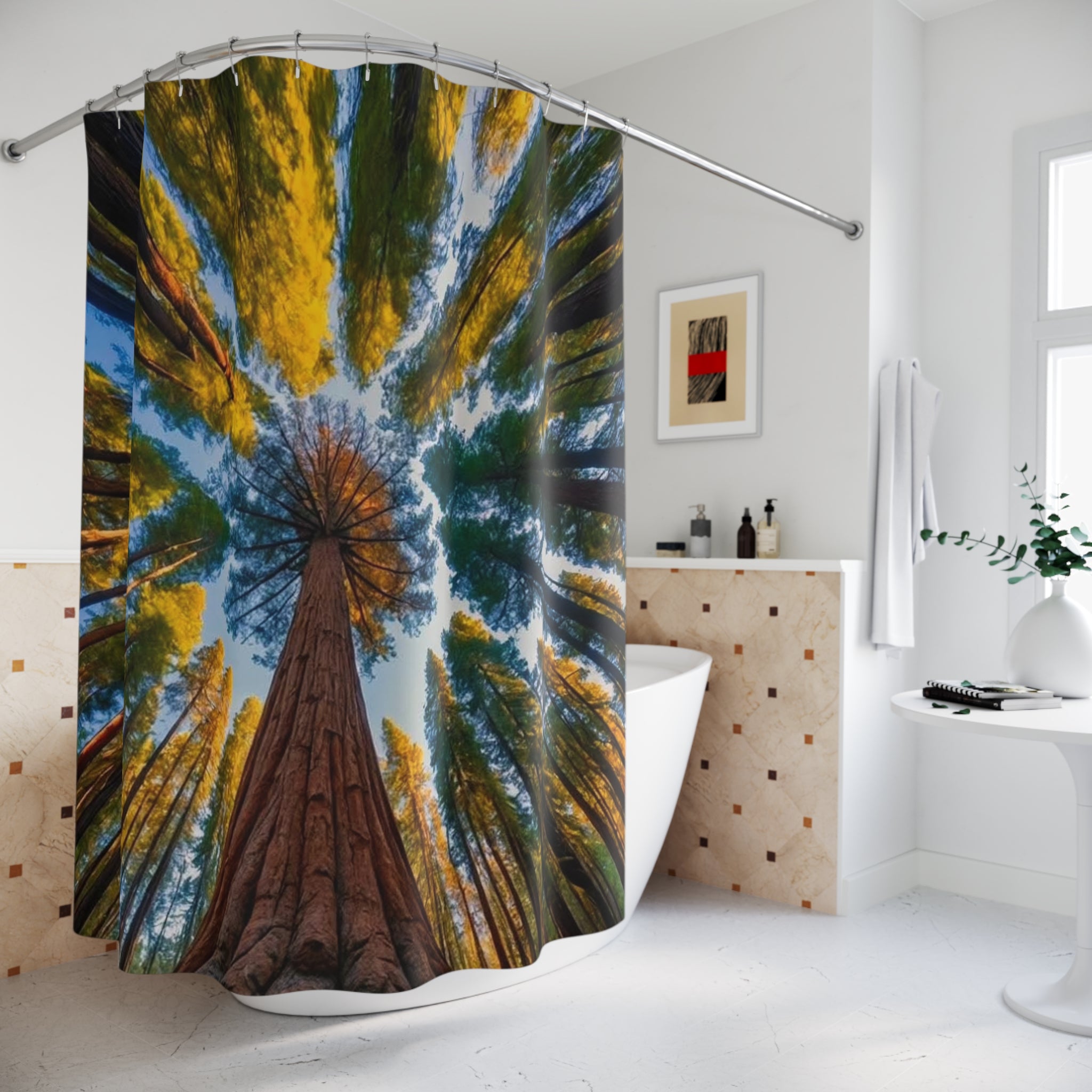 lost in the Red woods~Shower curtain
