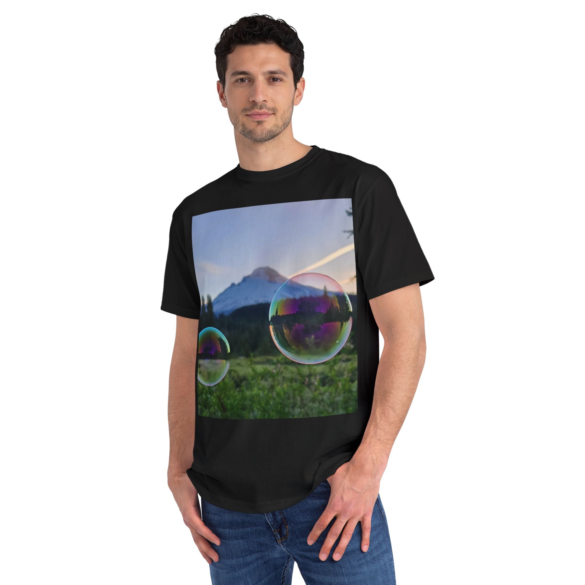 Mt. Hood Sunset Mountain~ T-Shirt moisture wicking