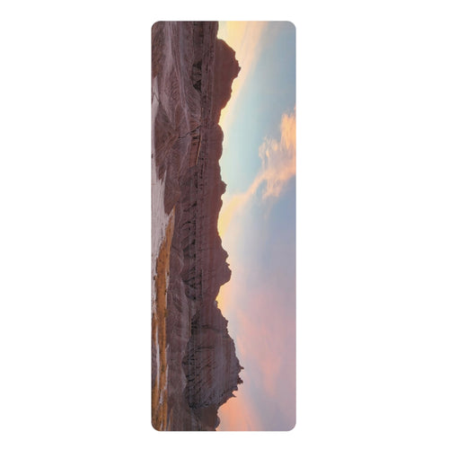 Badlands Sunset~ Landscape Yoga Mat